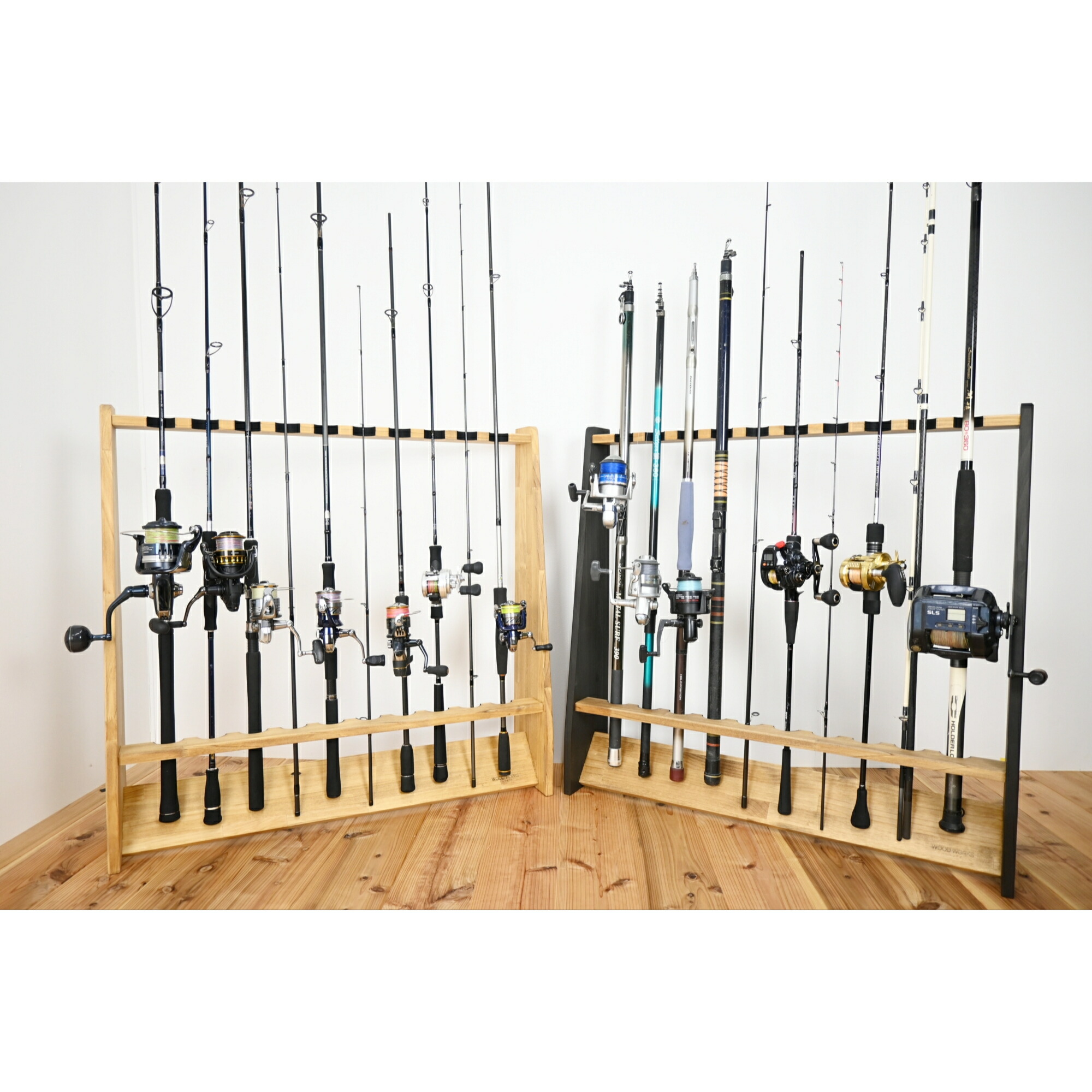 楽天市場】月間優良ショップ連続受賞 WOODWORKS 船竿・太竿・2ピース用