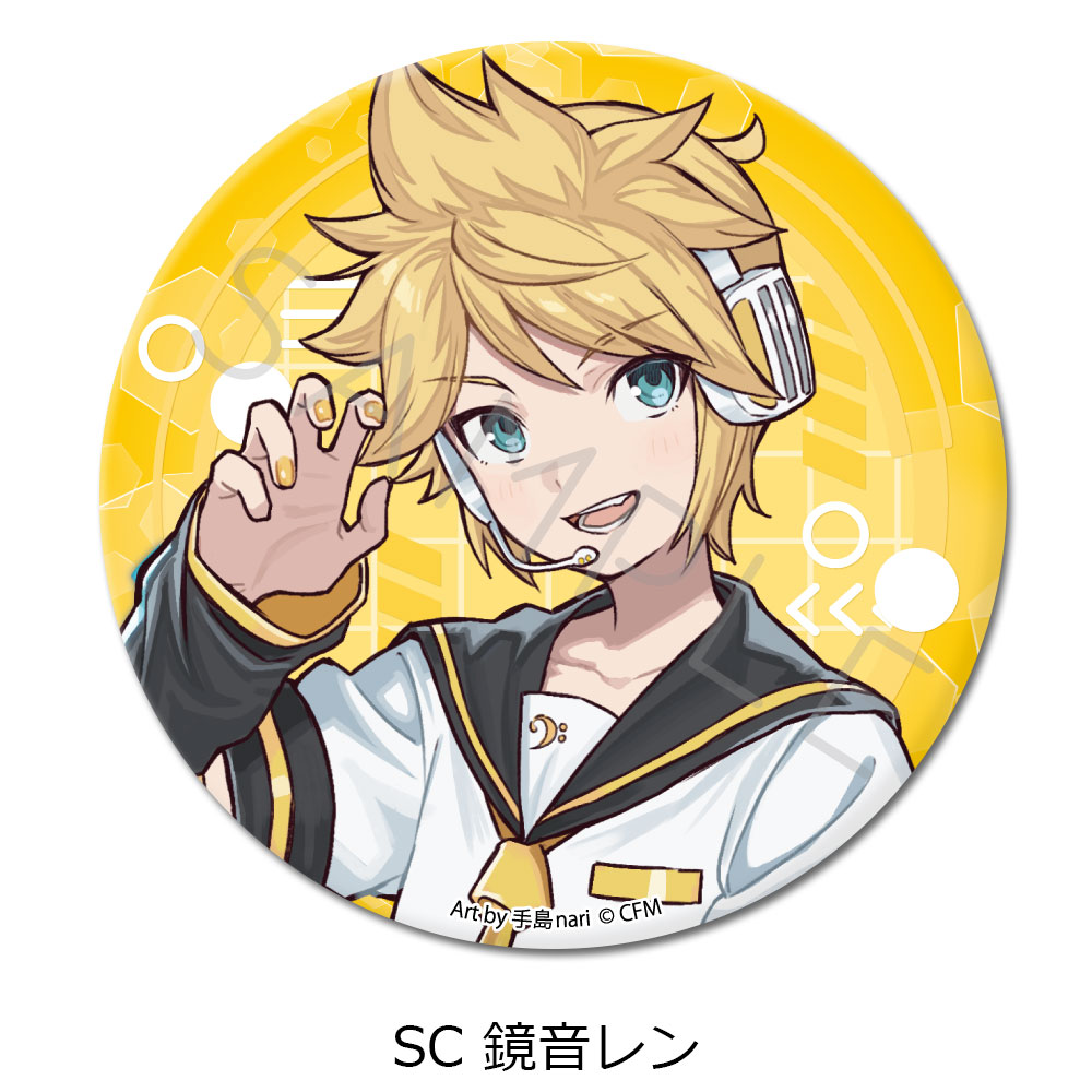 楽天市場】『初音ミク＆ピアプロキャラクターズ』 丸型缶バッジ(76mm