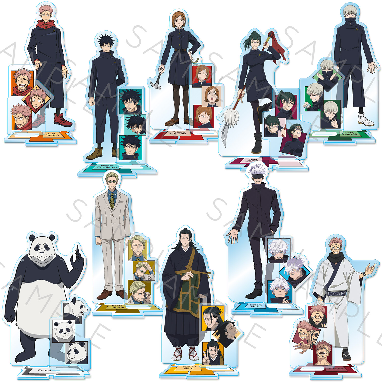 楽天市場】『呪術廻戦』 2期 第2弾 アクリルスタンド NA(虎杖悠仁) NB