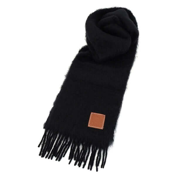 楽天市場】ロエベ LOEWE レディース メンズ マフラー F655254X01 BLACK