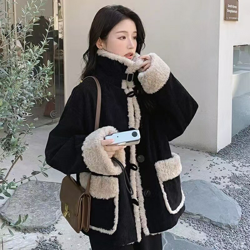 楽天市場】ボアジャケット ボアコート ボアブルゾン レディース