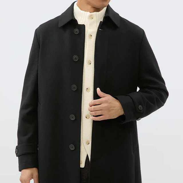 楽天市場】【洋服の青山】ステンカラー コート メンズ 秋冬 ブラック