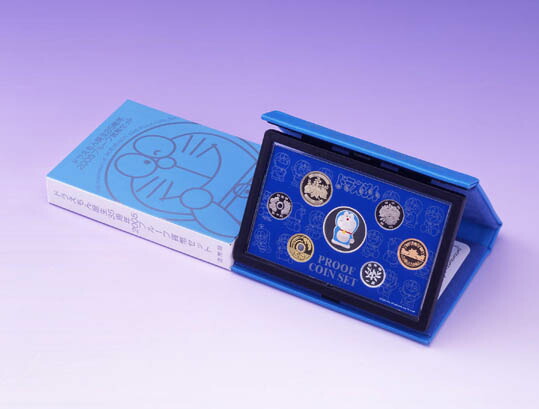 楽天市場】【 プルーフ 】 ドラえもん 誕生35周年 2005プルーフ貨幣