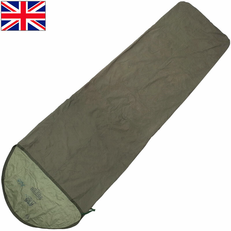 楽天市場】イギリス軍 シュラフカバー 防水 オリーブ USED EE737UN