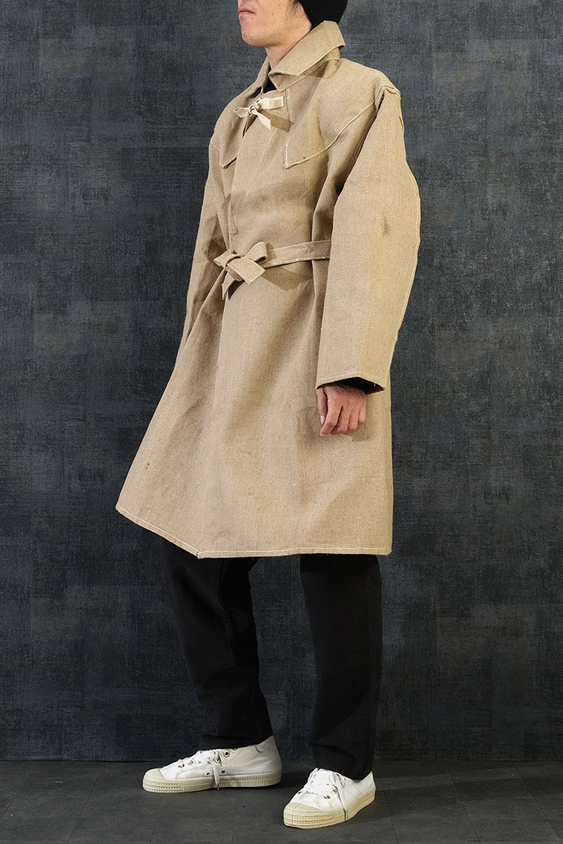 楽天市場】イタリア軍 50s メカニックコート リネン デッドストック
