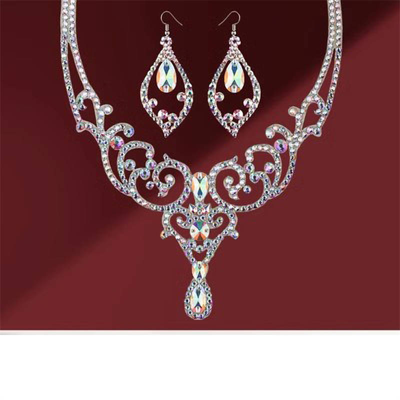 楽天市場】社交ダンス ネックレス イヤリング ダンス衣装アクセサリー