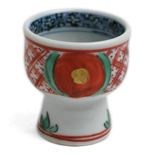 楽天市場】九谷焼：呉州赤絵赤玉馬上盃・須田菁華《ぐい呑》 : 和食器