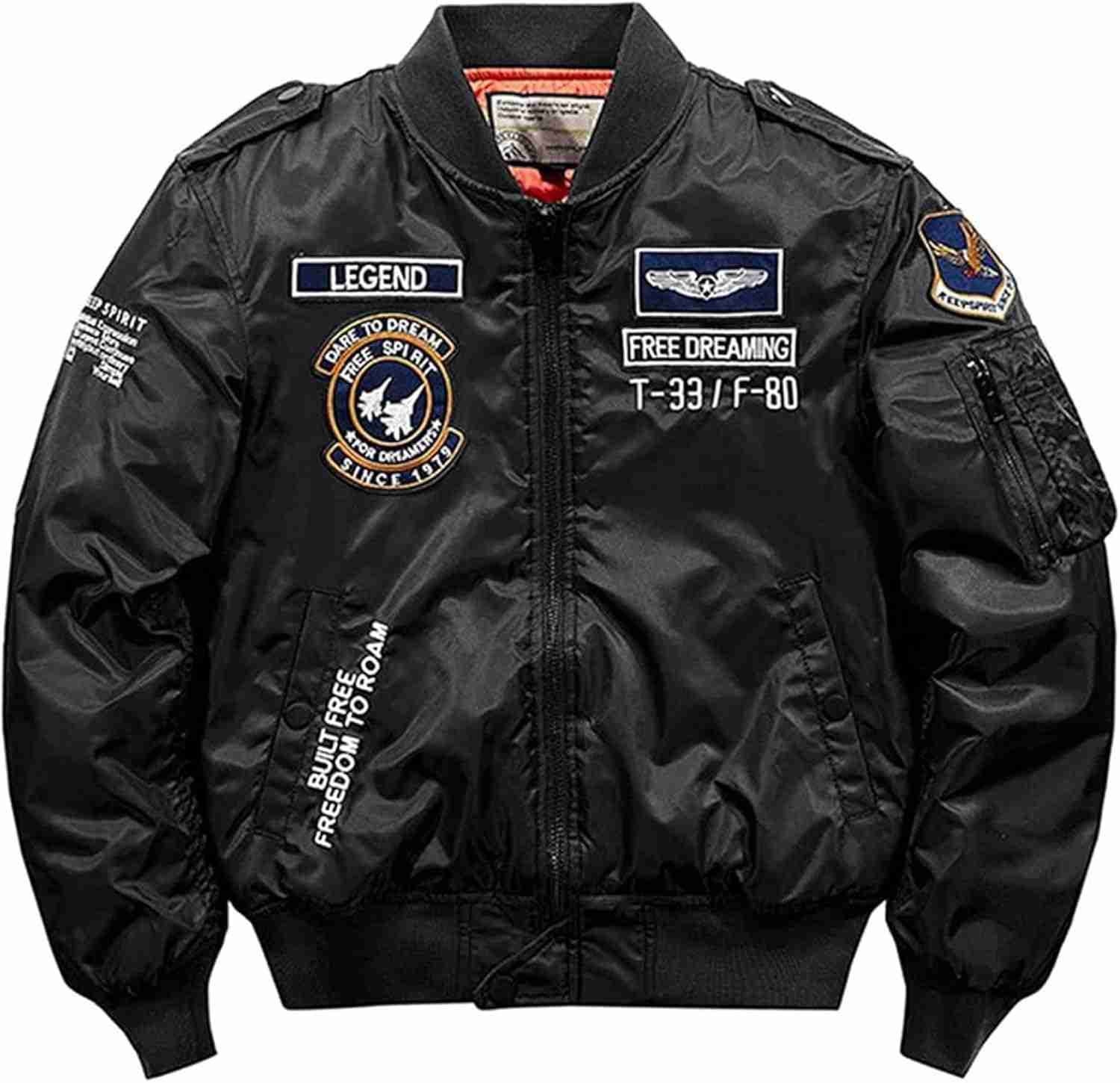 楽天市場】ジャンパー メンズ ブルゾン ワッペン ミリタリー