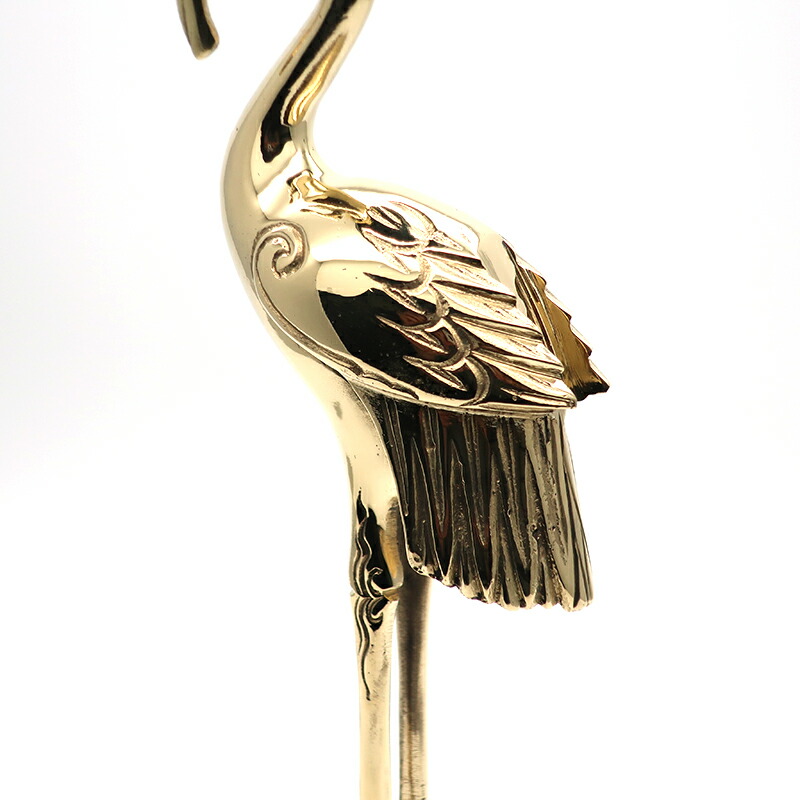 楽天市場】鶴亀燭台 上彫火立(右) 磨き 2.5寸～4.5寸 : 仏壇 仏具 神棚