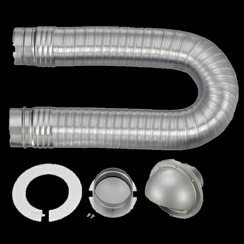 楽天市場】【送料無料】リンナイ ガス衣類乾燥機 乾太くん用 排湿管