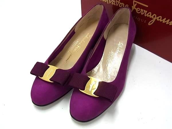 楽天市場】パンプス（ブランドフェラガモ・カラーパープル