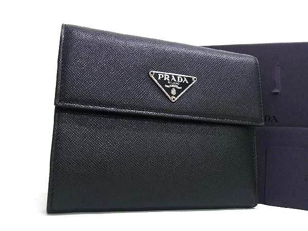 楽天市場】□新品同様□ PRADA プラダ サフィアーノレザー 三つ折り