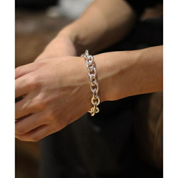 楽天市場】meian／メイアン／STERLING SILVER CLOG FAT CHAIN BRACELET