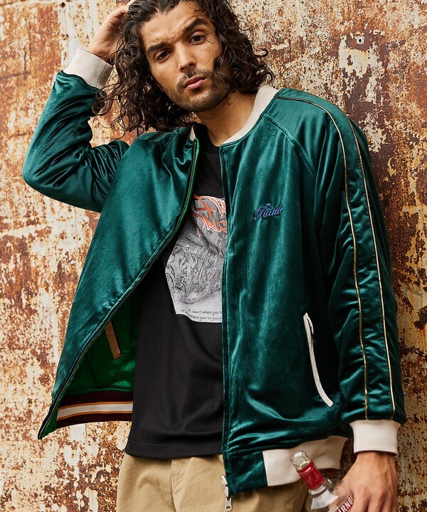 楽天市場】リバーシブルスカジャン／ラトルトラップ（RATTLE TRAP