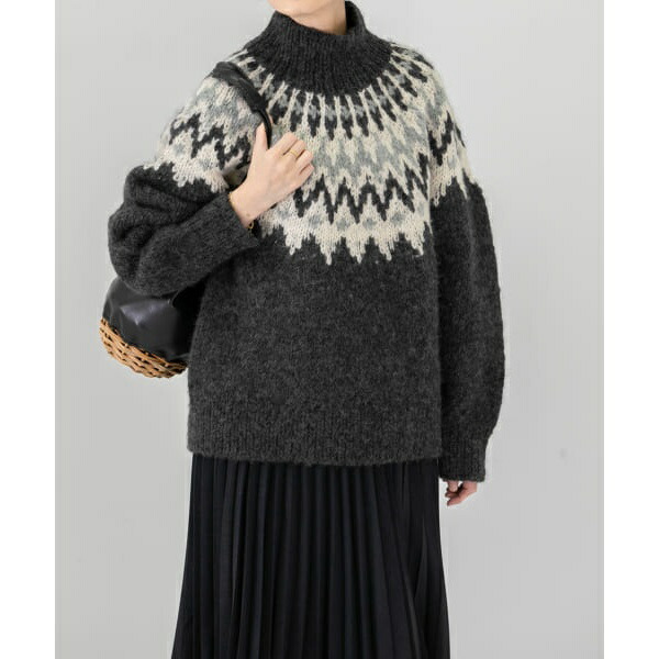 楽天市場】ノルディックタートルニット／かぐれ（kagure） : 丸井