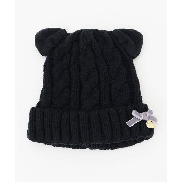 楽天市場】アニマルミミ付きニット帽／エニィファム（any FAM） : 丸井