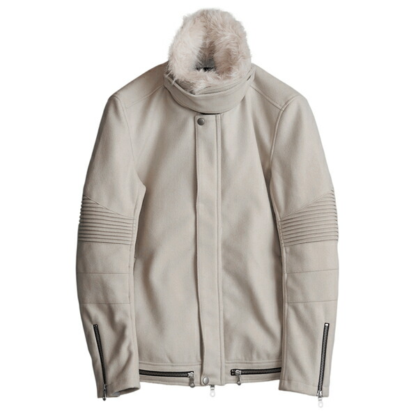 楽天市場】ハイネックエコファーライダースBLZ／ノーアイディー（NO ID