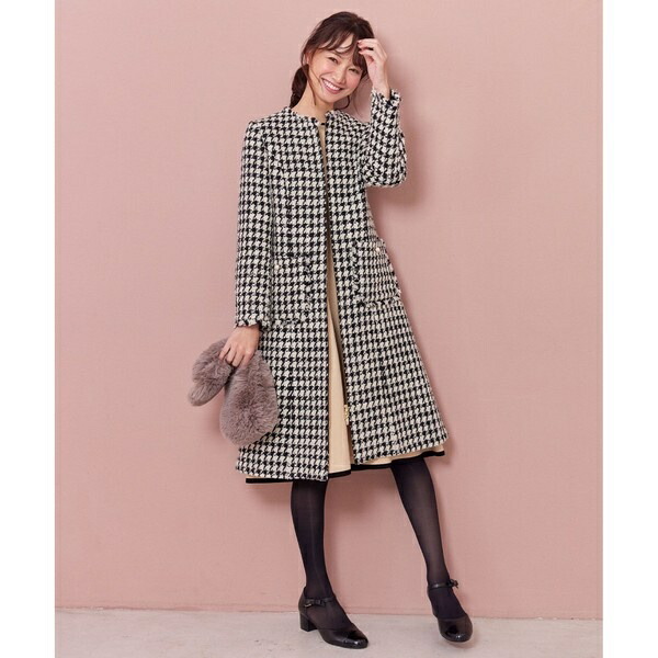 楽天市場】PUZZLE ツイードコート／トッカ（TOCCA） : 丸井（マルイ