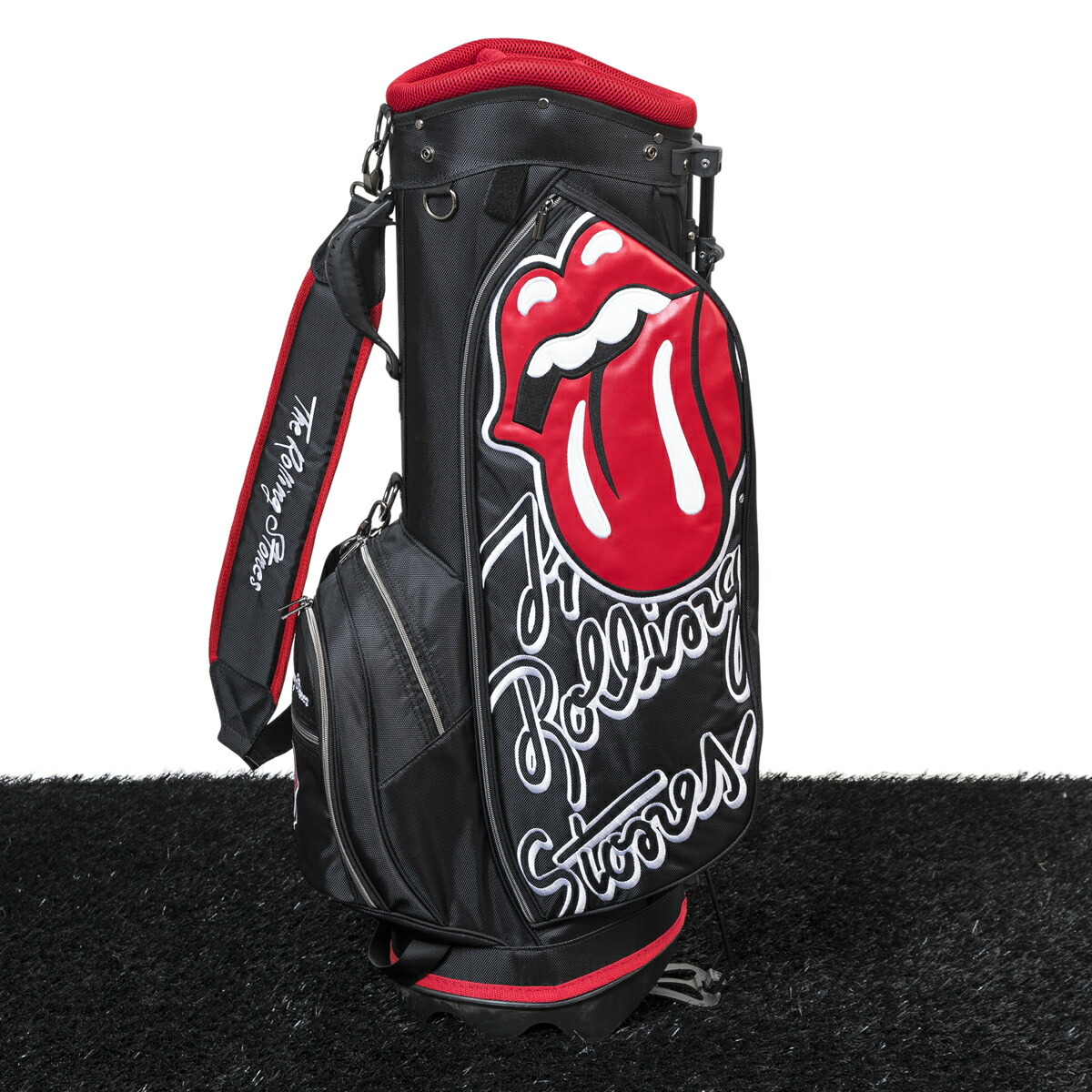 楽天市場】【The Rolling Stones】 Red Lick Stand Golf Bag／バック