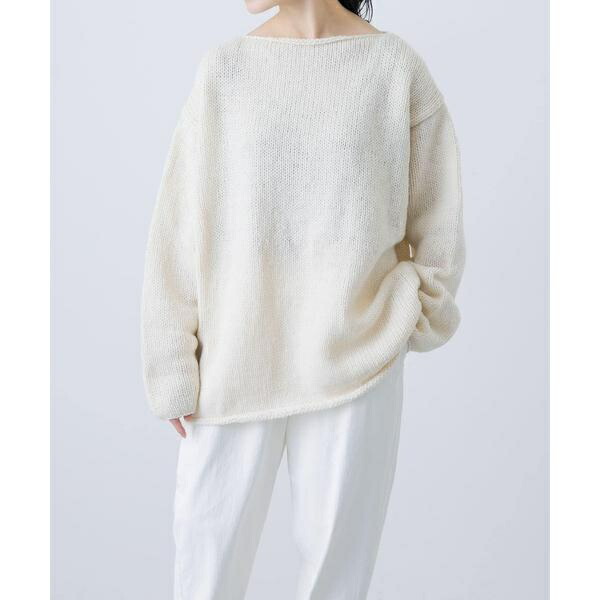楽天市場】『2サイズ展開』ペルーボートネックニット／かぐれ（kagure