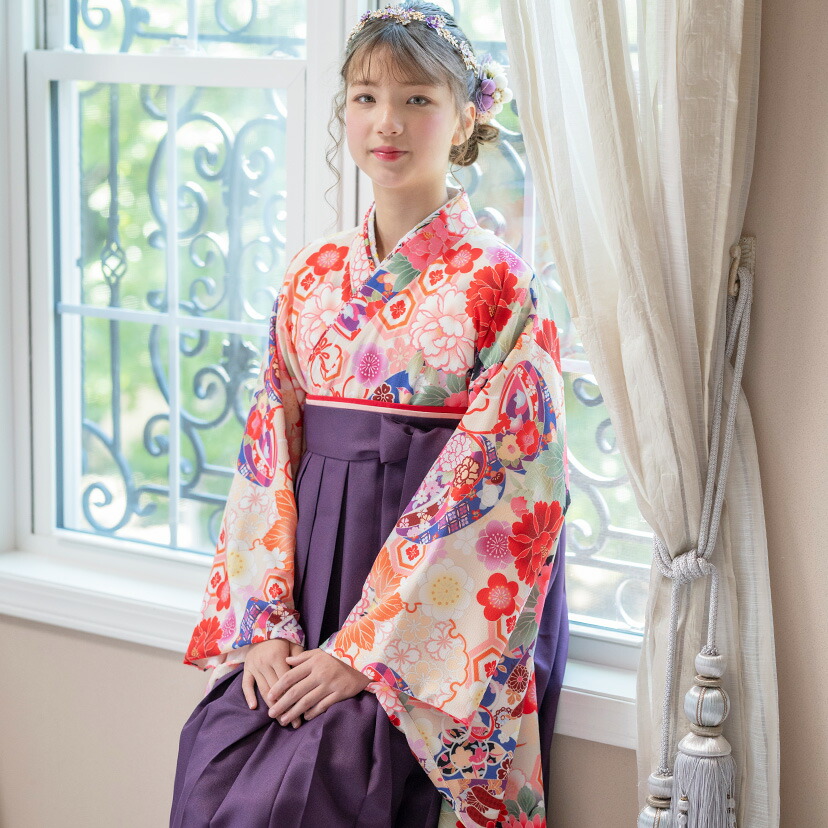 楽天市場】袴一体型オールインワン着物ワンピース／キャサリンコテージ