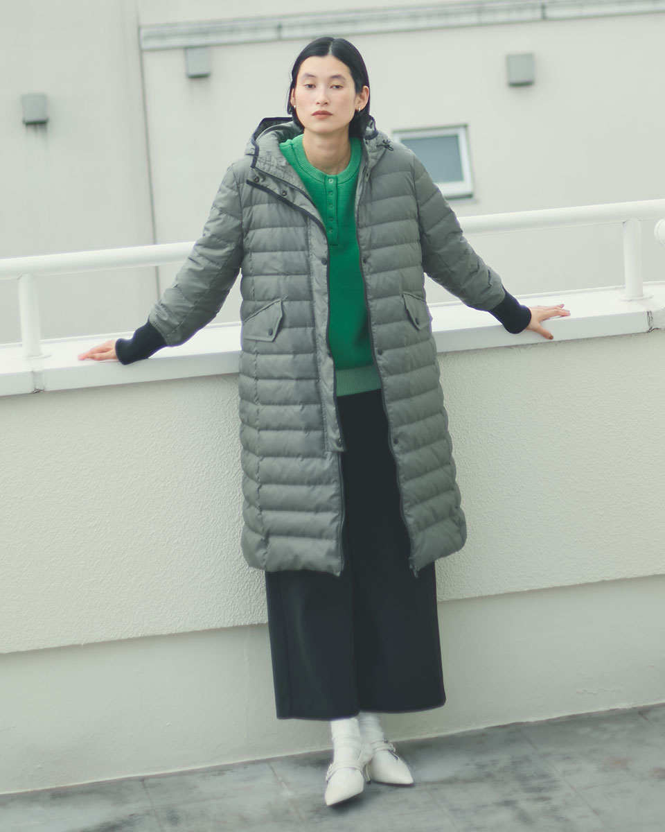 楽天市場】【リサイクルダウン】フードロングダウンコート／ジャンセン