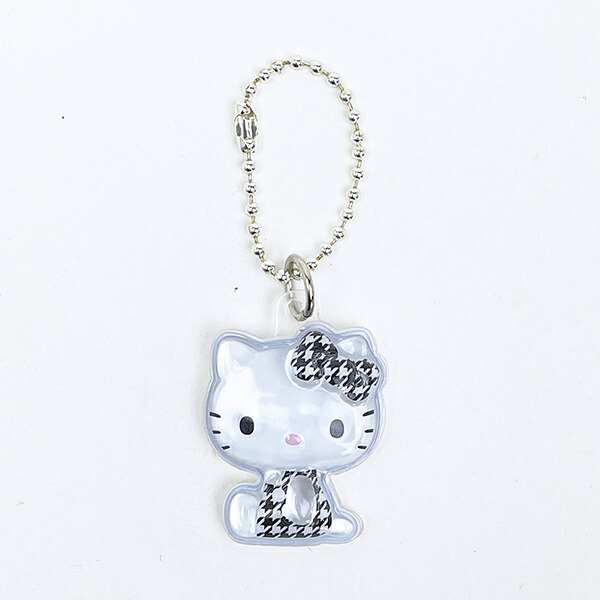 楽天市場】サンリオ ハローキティ 千鳥格子(ブラック) ぷっくりったい