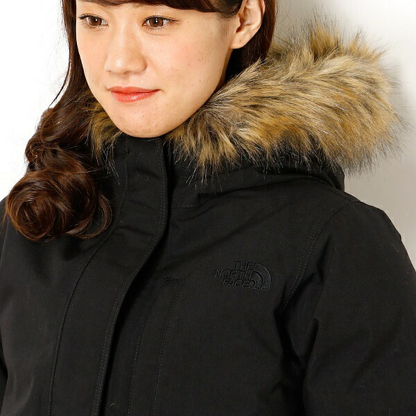 楽天市場】【THE NORTH FACE】ファー付きフーディダウンジャケット