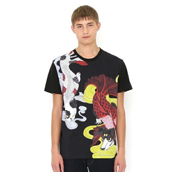 楽天市場】【ユニセックス】コラボレーションTシャツ/狗面魚猫面魚