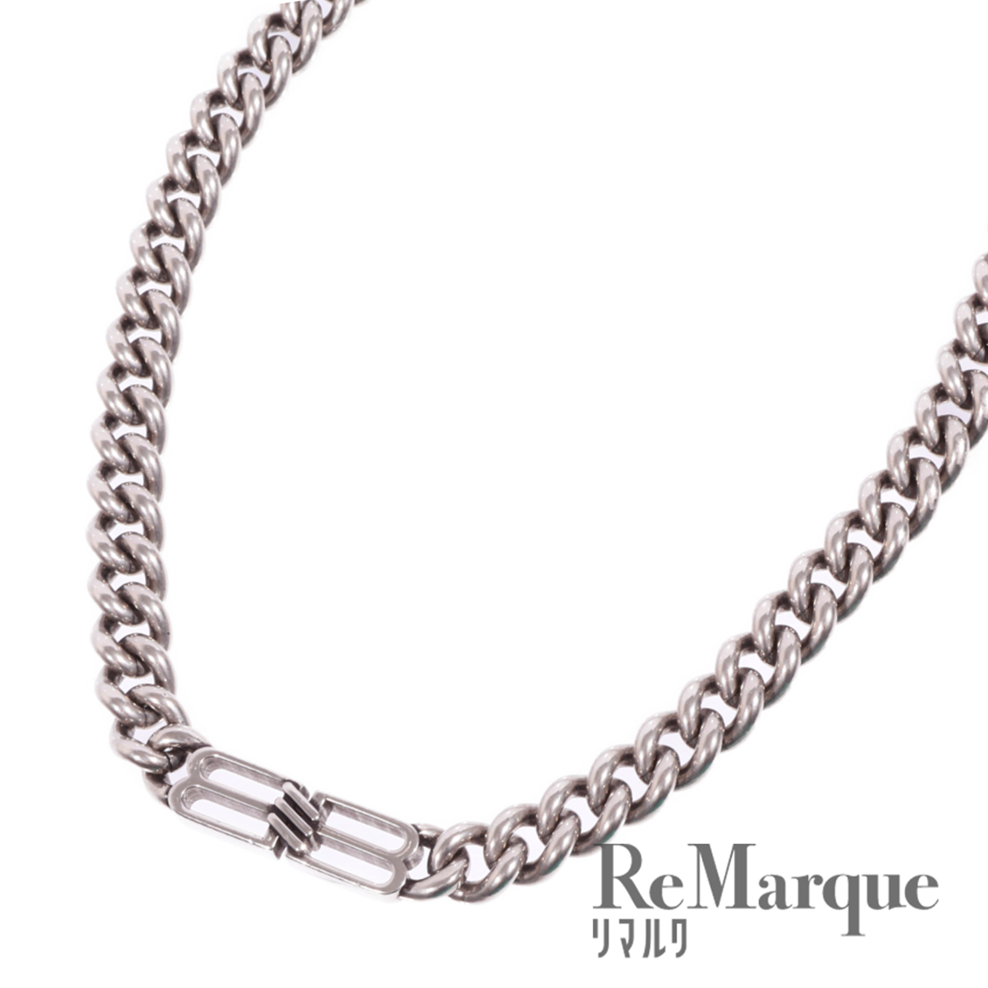 楽天市場】BALENCIAGA(バレンシアガ) BB Icon ネックレス チェーン