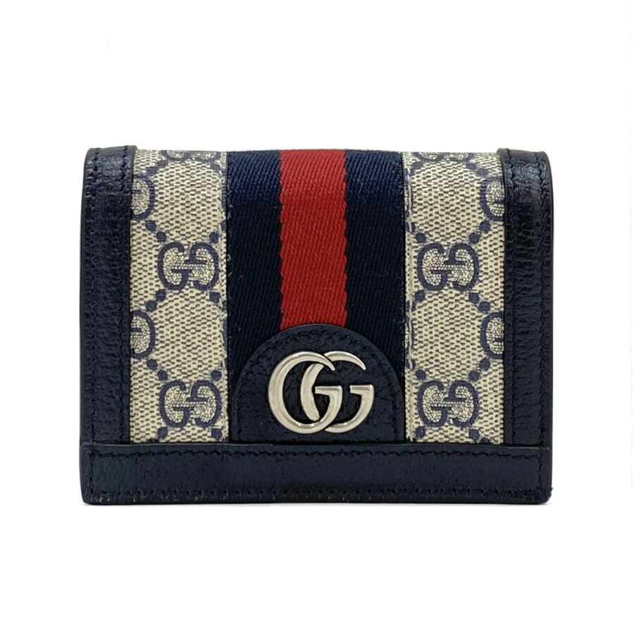 楽天市場】グッチ GUCCI 財布 二つ折り コンパクト オフィディア