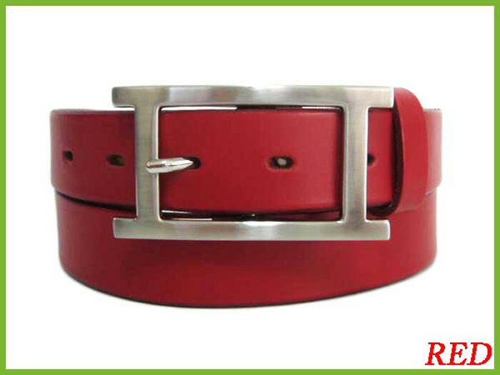 楽天市場】H型 レザー ベルト ☆ 本革 の バックルベルト でお洒落に