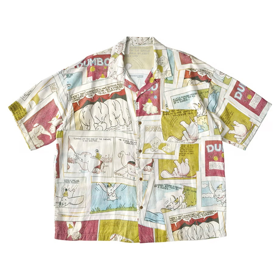 Porter Classic DISNEY VC/PC ALOHA COLLECTION ALOHA SHIRT / DUMBO