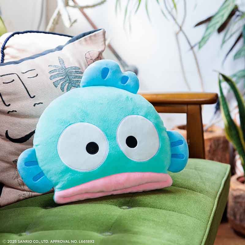 宝島社「ハンギョドン」お昼寝クッションはしっとりなめらか生地