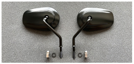 ハーレーダビットソン 純正ミラー/ショートタイプ 左右セット | Tramp