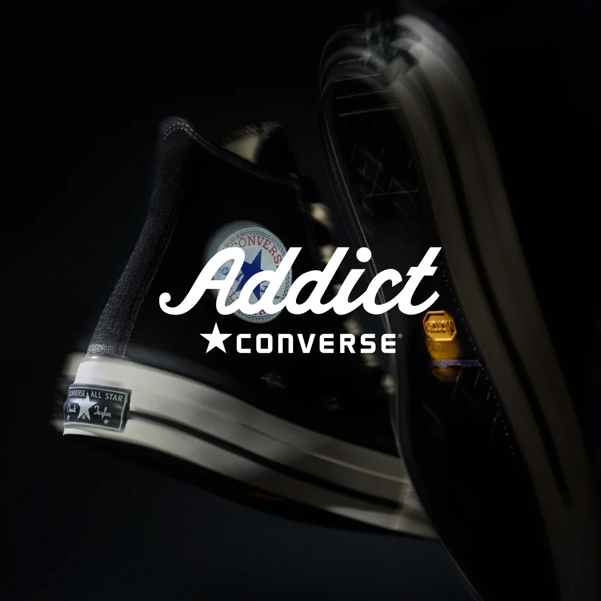 CONVERSE ADDICT】王道のブラックチャックテイラー リリース