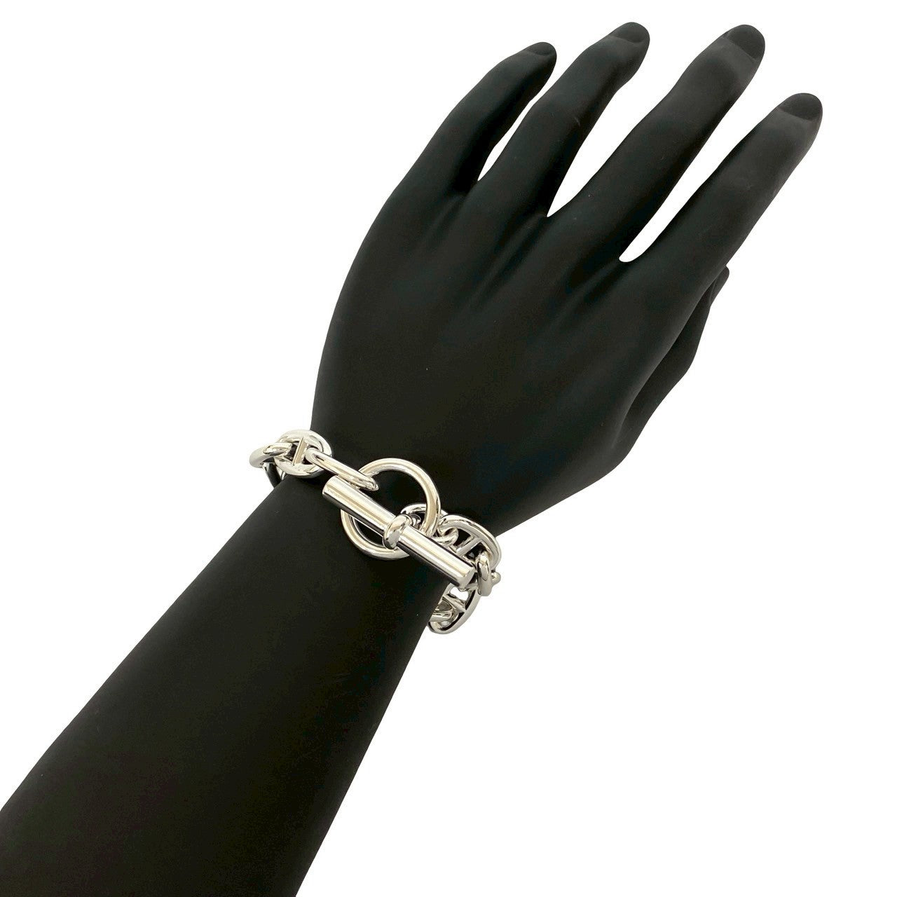 HERMES エルメス シェーヌダンクル GM 12コマ ブレスレット – Trip