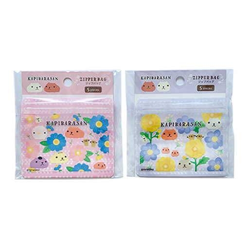 Can☆Do限定】カピバラさん ジップバッグ5P | カピバラさん 公式サイト