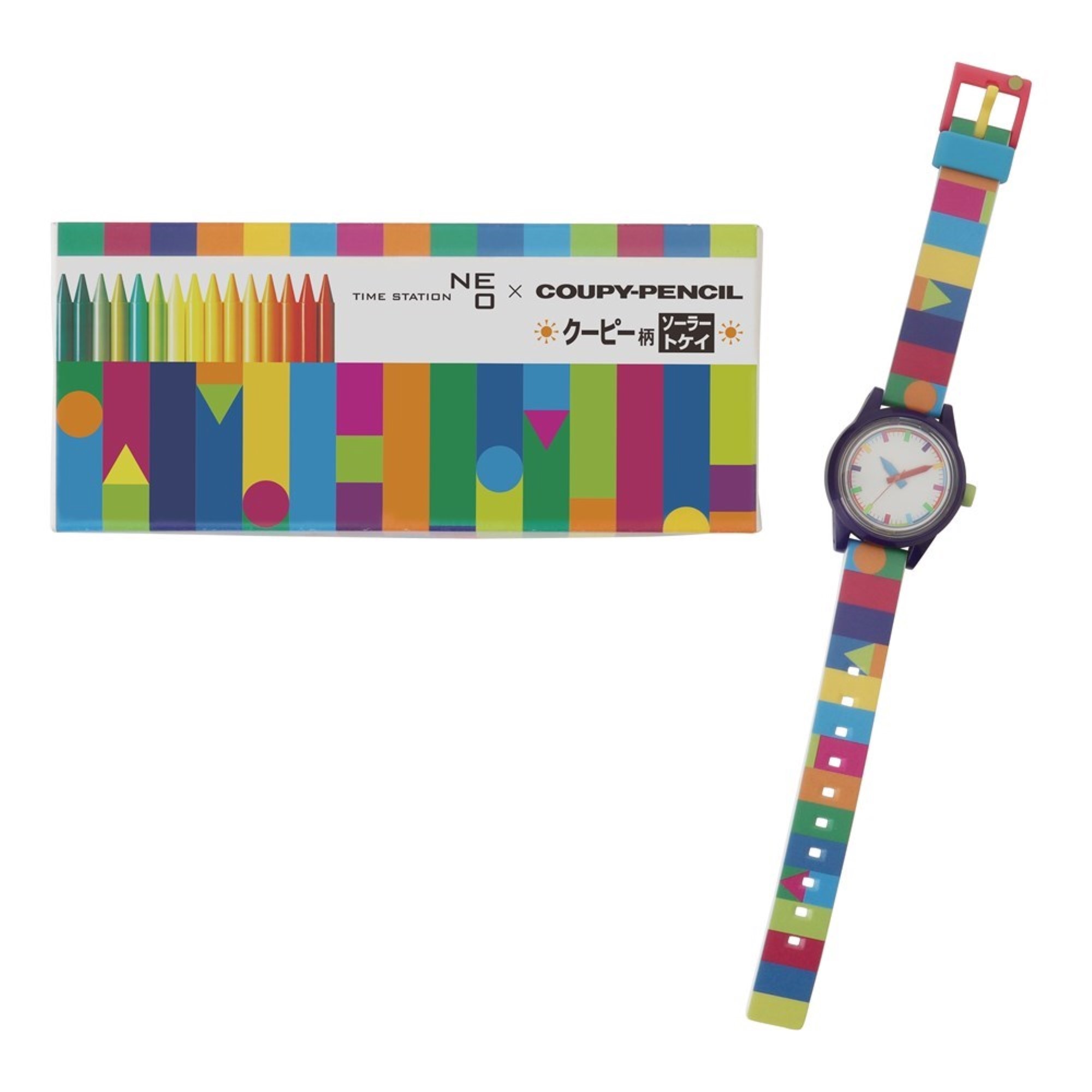 ソーラートケイ【クーピー柄：ネイビー】 | ソーラートケイ | タイム