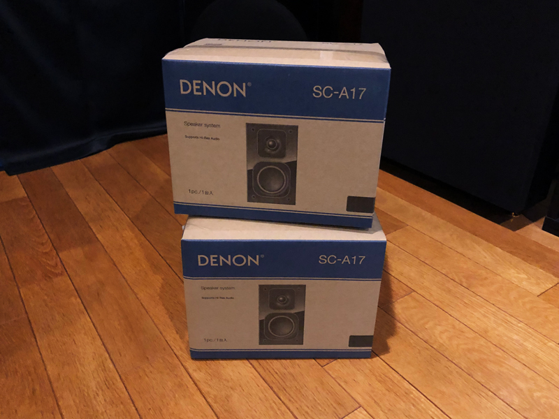 DENON SC-A17でサラウンドスピーカーを“プチ”アップグレード