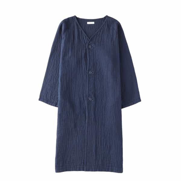 マシュマロワッフルガーゼライト ロングカーディガン ユニセックス