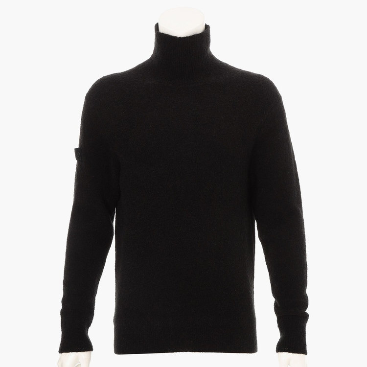 MEN'S BOUCLE YARN TURTLENECK KNIT（メンズ ブークレーヤン