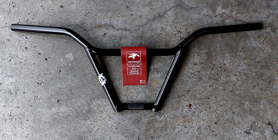 Animal Foursome 4 Pc BMX Bars 9.5