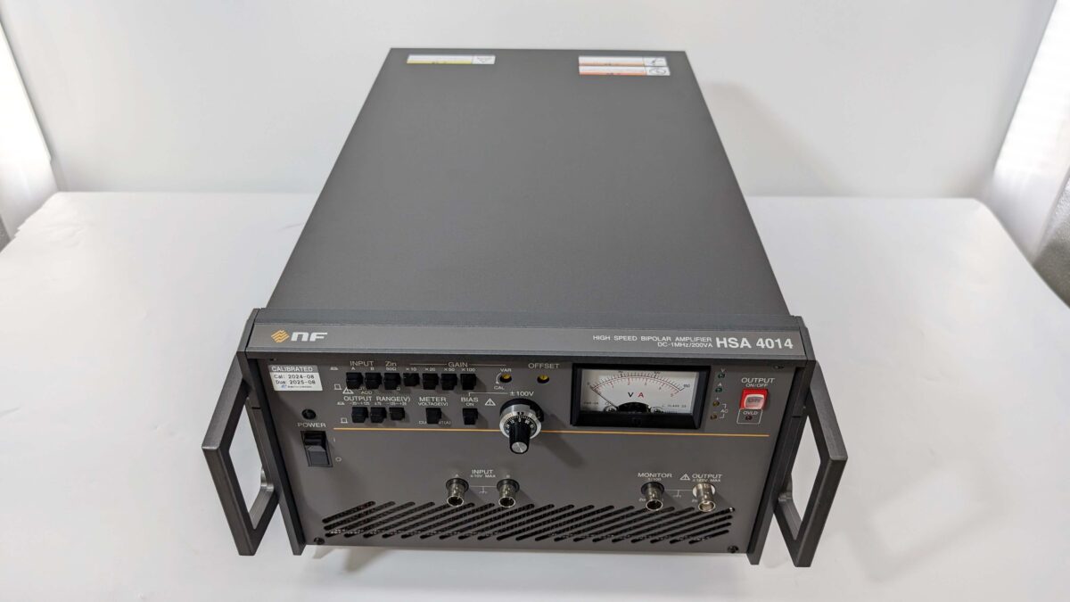 HSA4014（未使用・校正試験成績書付）高速バイポーラ電源1MHz,150Vpp