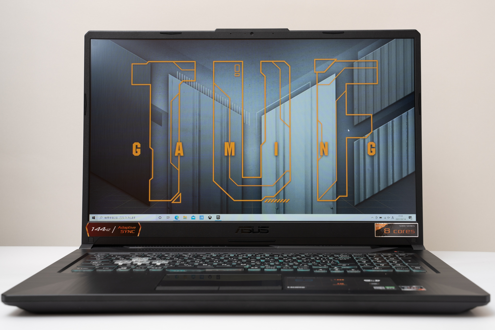 ASUS TUF Gaming A17 FA706QR レビュー Ryzen 7 5800H＋RTX3070搭載の