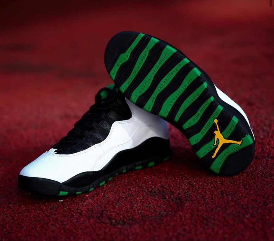 Nike】Air Jordan 10 Retro “Seattle”が国内10月19日に復刻発売予定