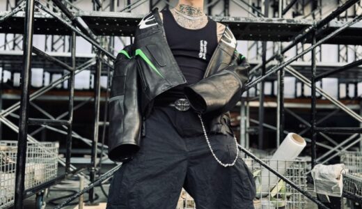 平本蓮が朝倉未来戦の記者会見でBALENCIAGAのレーサージャケット（169