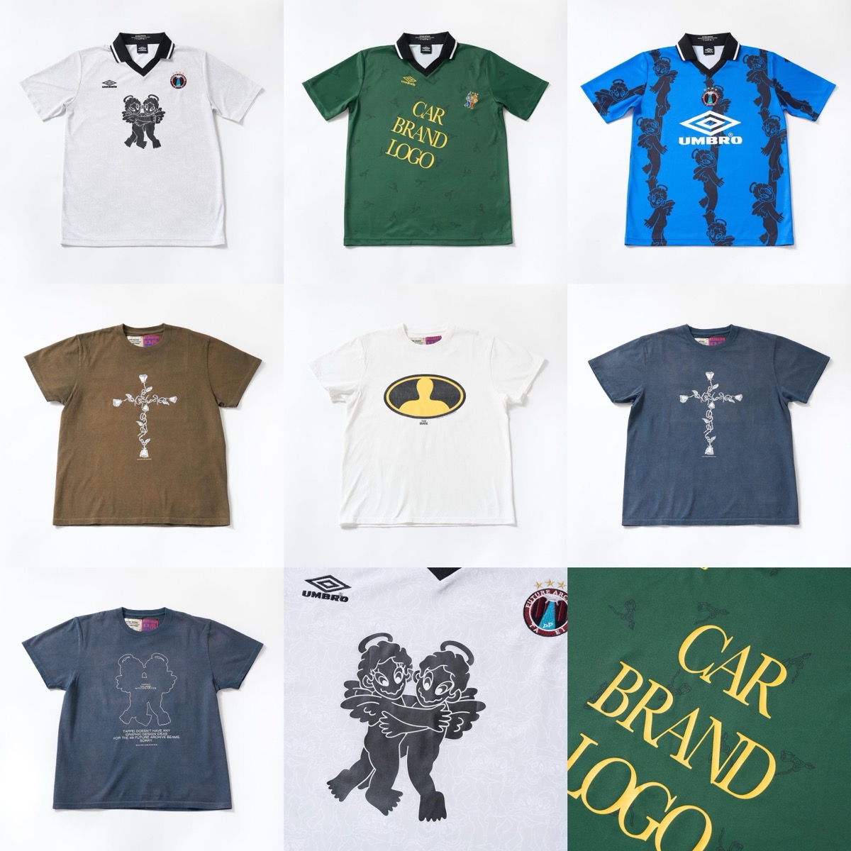 TAPPEI × UMBRO × FUTURE ARCHIVE トリプルコラボアイテムが国内3月22