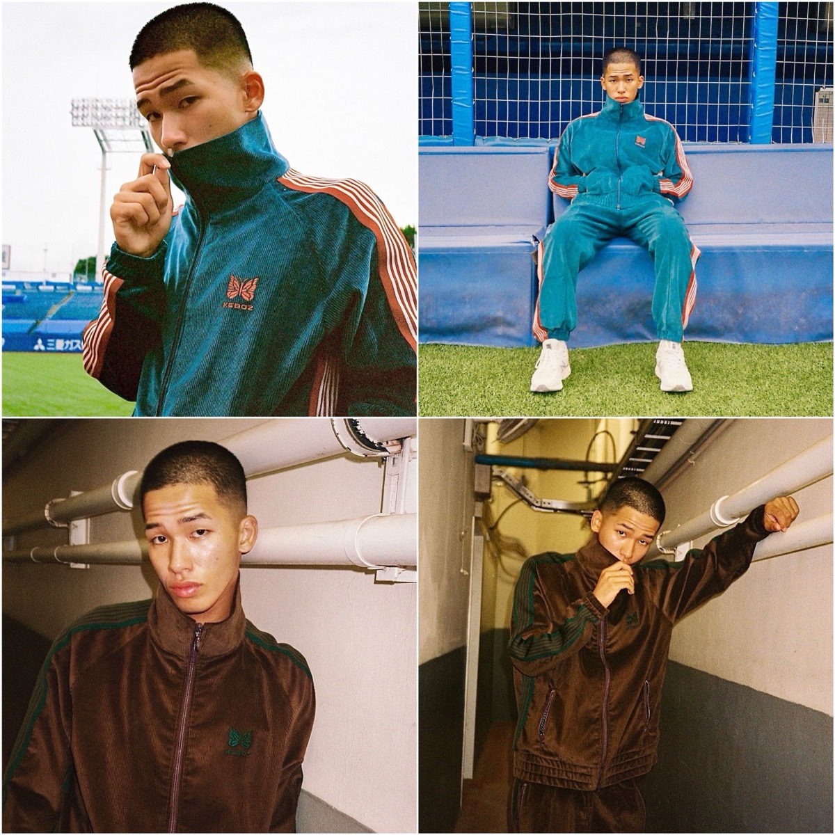 NEEDLES x KEBOZ コーデュロイトラックスーツが国内9月7日／9月8日より