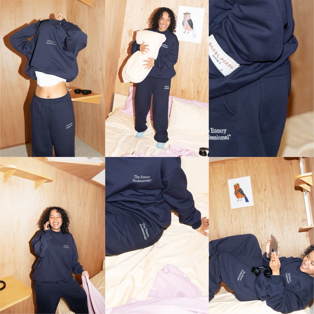 ENNOY x スタイリスト私物 Professional Crew Sweat Set Upの抽選販売